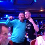 Bryan and Alan at the cage fighting event